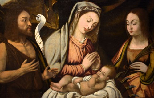 Holy Conversation, Francesco Rizzo da Santacroce (1485 –1547)  - Renaissance